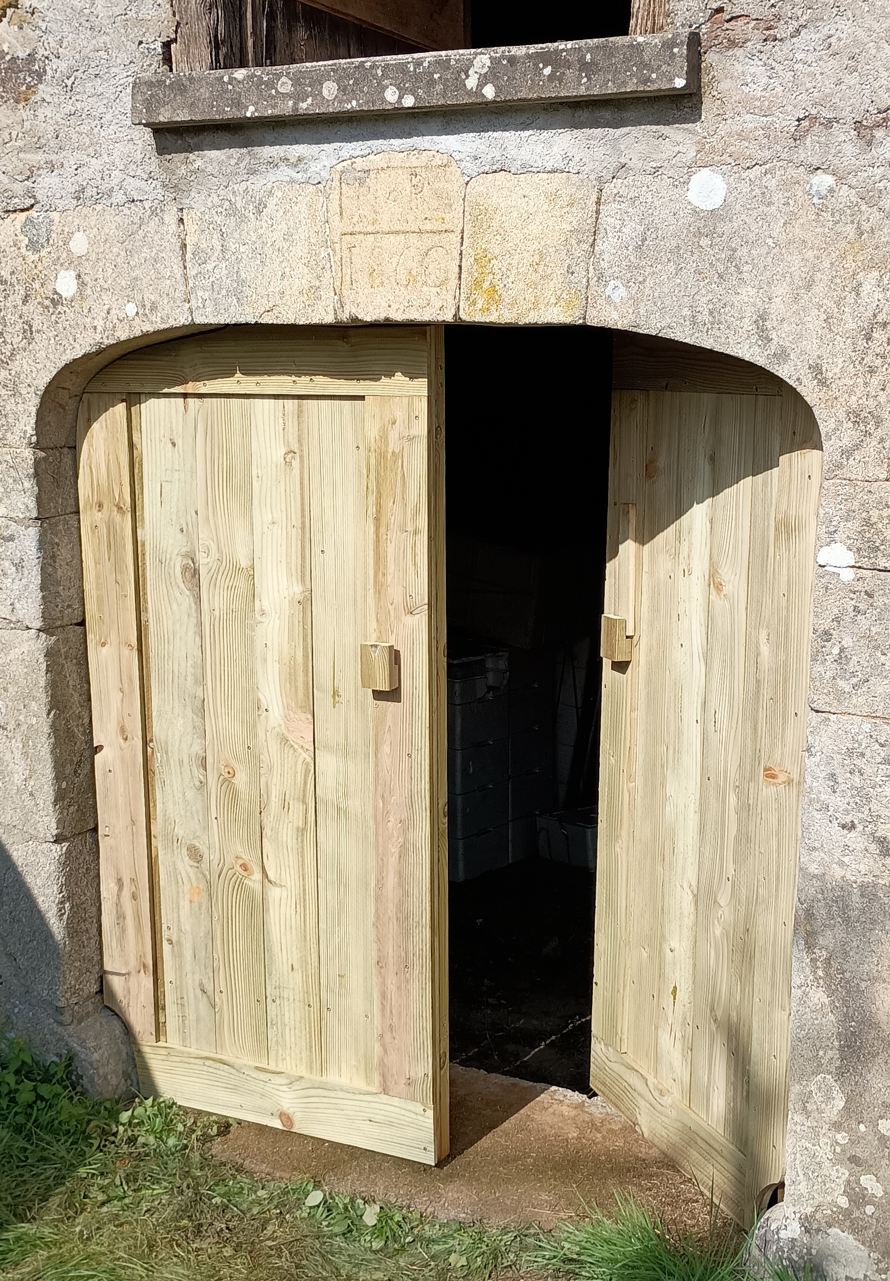 Barn downstairs door build 4
