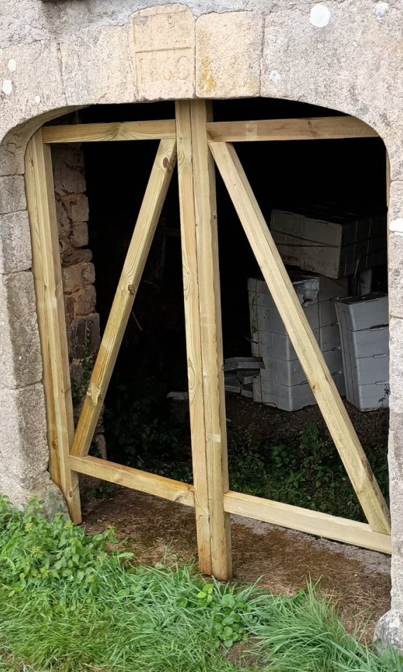 Barn downstairs door build 2